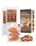 Natupo Medium Vacuum Zipper Bags, 30 Count